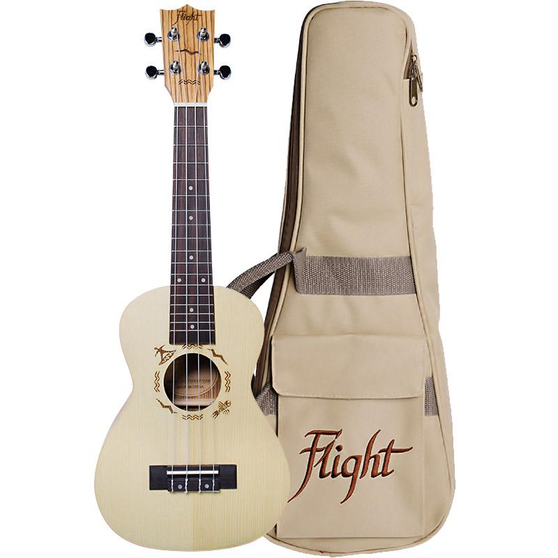 Flight DUC325 Concert Ukulele With Bag