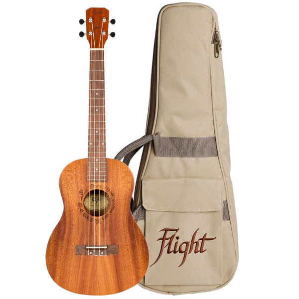Flight NUB310 Sapele Baritone Ukulele With Bag