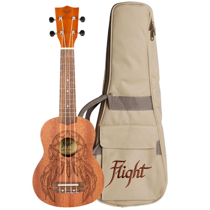 Flight NUS350DC Dreamcatcher Soprano Ukulele Free Shipping