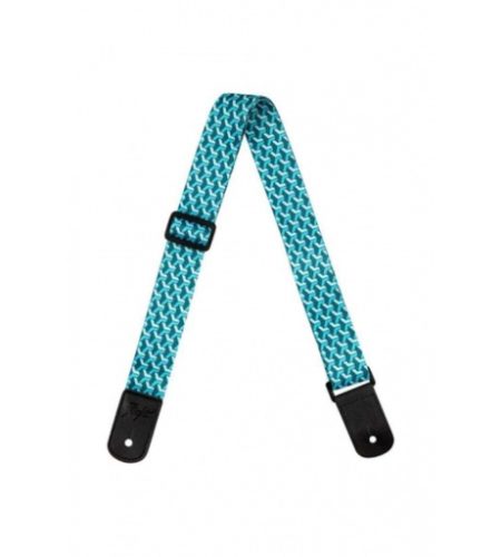 FLIGHT POLYESTER UKULELE STRAP - TRAIL BLUE