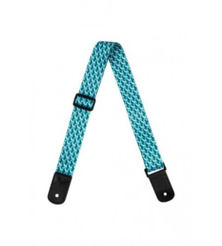Flight Polyester Ukulele Strap - Trail Blue