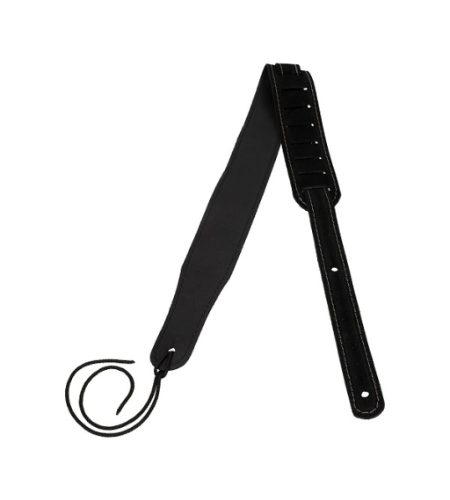 Flight S42 Suede Ukulele Strap - Black