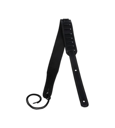 FLIGHT S51 LEATHER UKULELE STRAP - BLACK