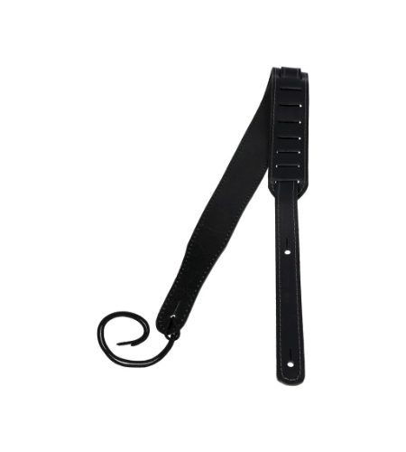 FLIGHT S51 LEATHER UKULELE STRAP - BLACK