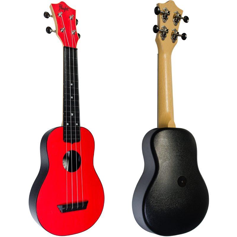 Flight TUS35 ABS Travel Ukulele Red