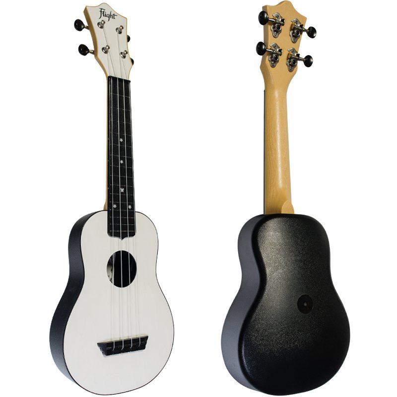 Flight TUS35 ABS Travel Ukulele White Free