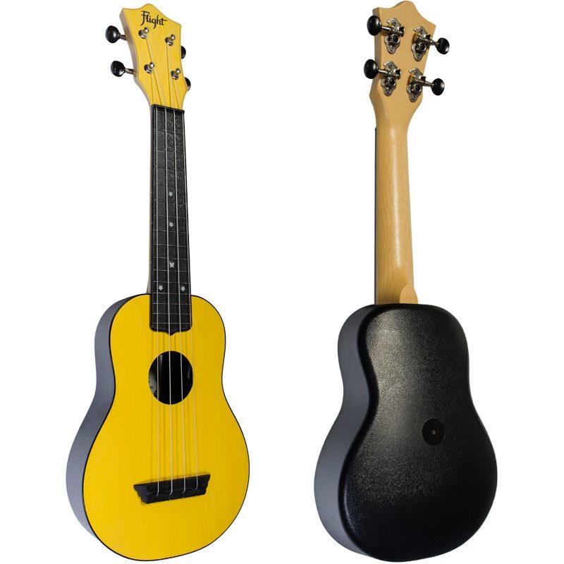 Flight TUS35 ABS Travel Ukulele Yellow