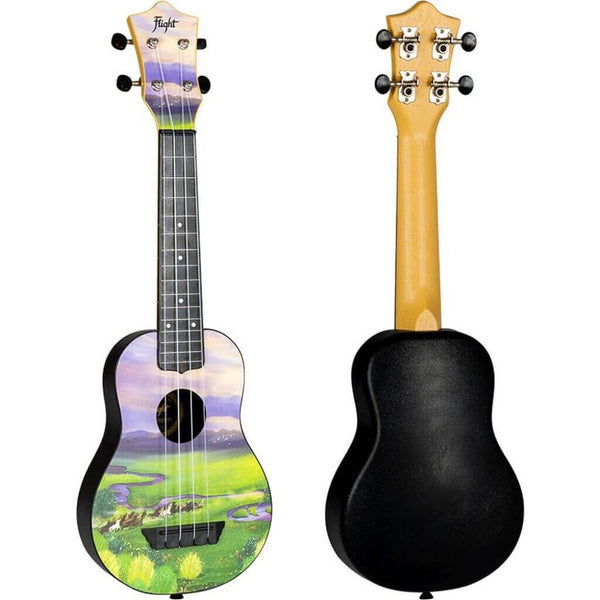 Flight TUS40 ABS Travel Soprano Uke - View