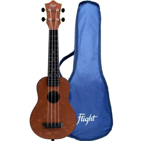 Flight TUS65 Shimmer Travel Soprano Uke - Copper