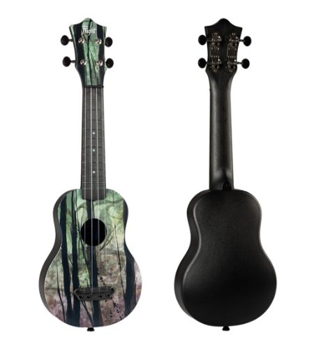 FLIGHT ULTRA TRAVEL SOPRANO UKULELE - DEEP FOREST