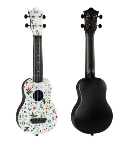 Flight Ultra Travel Soprano Ukulele - Flower