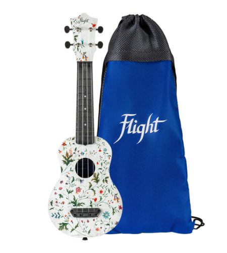 ULTRA TRAVEL SOPRANO UKULELE - FLOWER