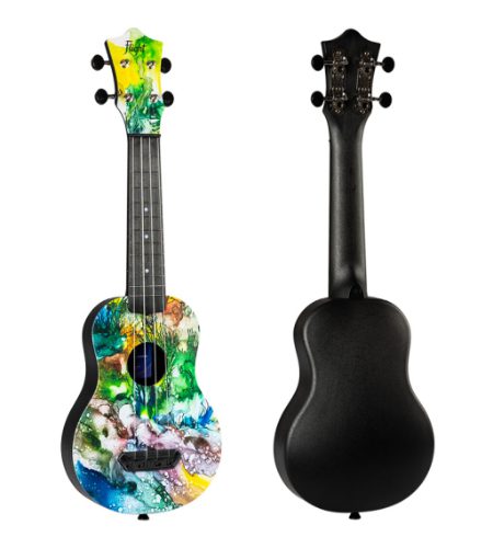 Flight Ultra Travel Soprano Ukulele - Underwater