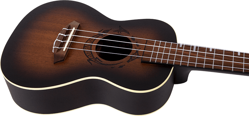 Flight Gemstone DUC380 Concert Ukulele Amber