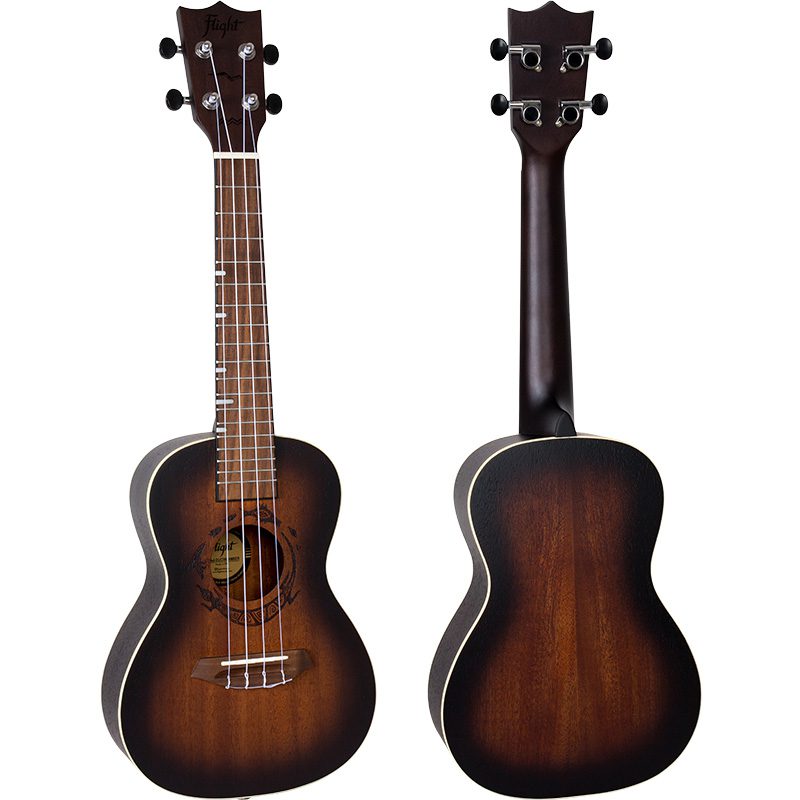 Flight Gemstone DUC380 Concert Ukulele Amber