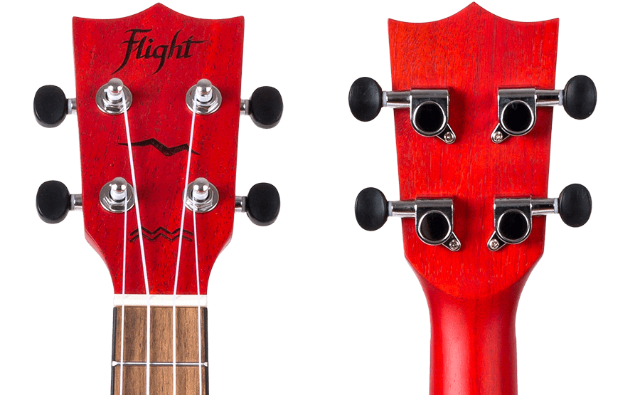 Flight Gemstone DUC380 ELECRO CONCERT Ukulele Coral