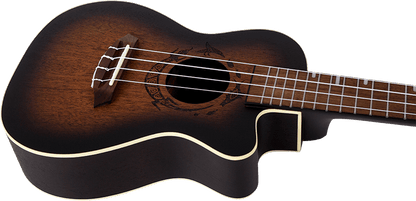 Flight Gemstone DUC380 Electro Concert Ukulele - Amber