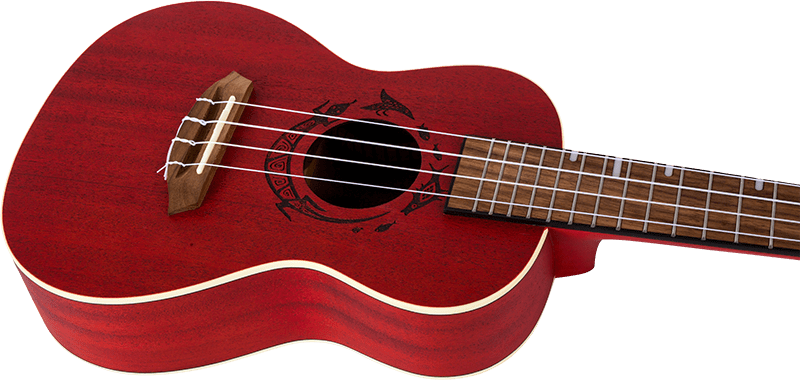 Flight Gemstone DUC380 Concert Ukulele Coral