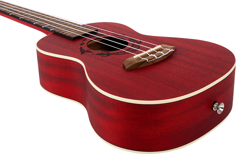 Flight Gemstone DUC380 Concert Ukulele Coral