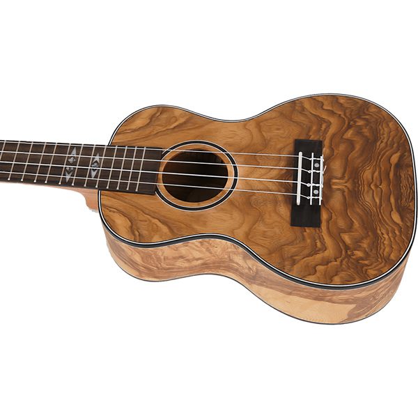 Flight DUC410 Concert Ukulele Quilted With Bag