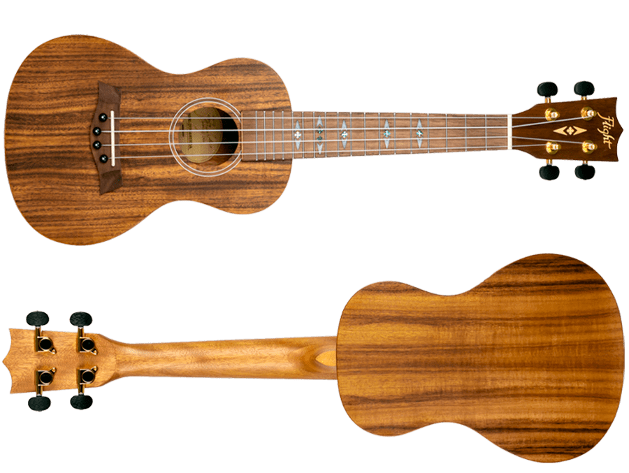 Flight DUC440 Concert Ukulele Acacia