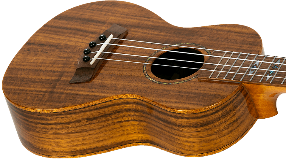 Flight DUC445 Concert Acacia Ukulele With Bag