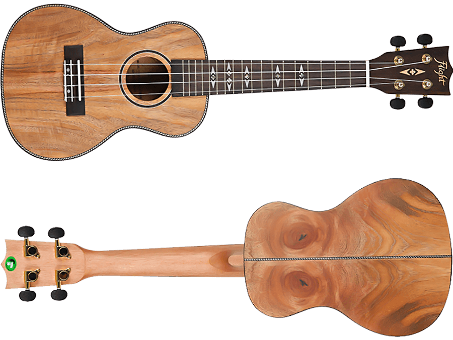 Flight DUC450 Mango Concert Ukulele With Bag