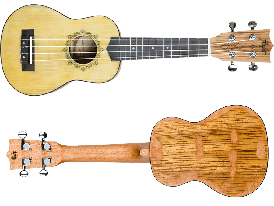 Flight DUS330 Relic Soprano Ukulele With Bag