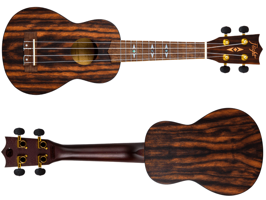 Flight DUS460 Soprano Ukulele Amara With Bag