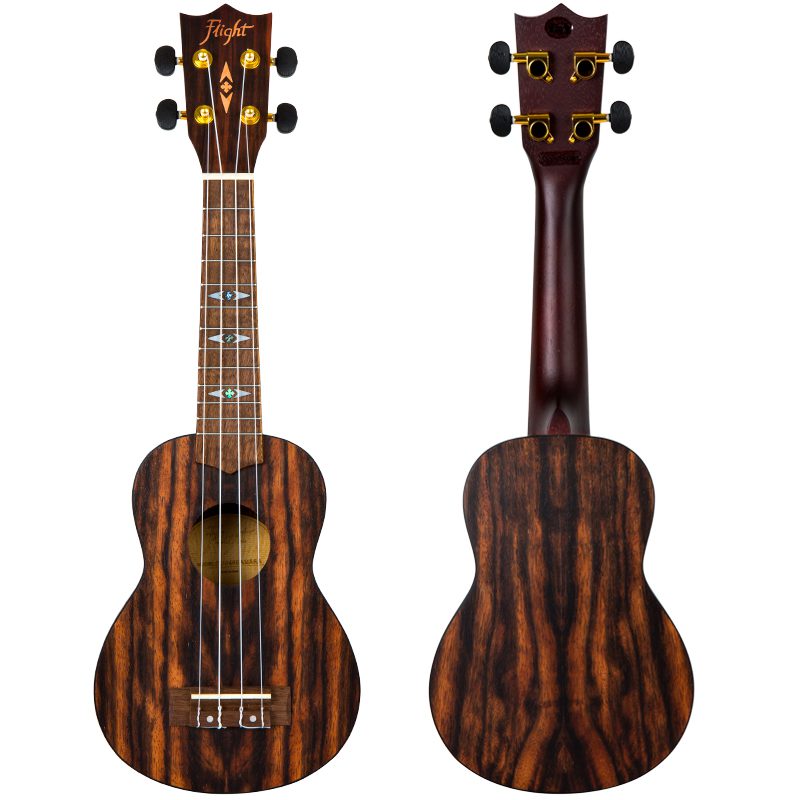 Flight DUS460 Soprano Ukulele Amara With Bag