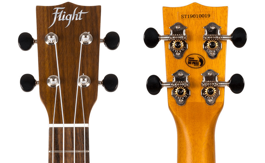 Flight LUS-5 Heritage Con Neck Soprano Ukulele