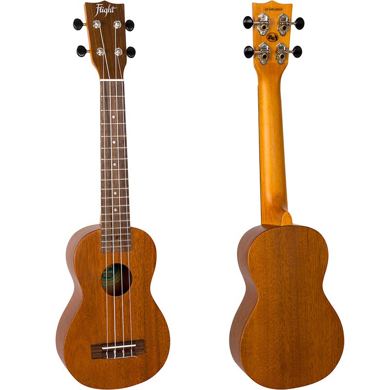 Flight LUS-5 Heritage Con Neck Soprano Ukulele