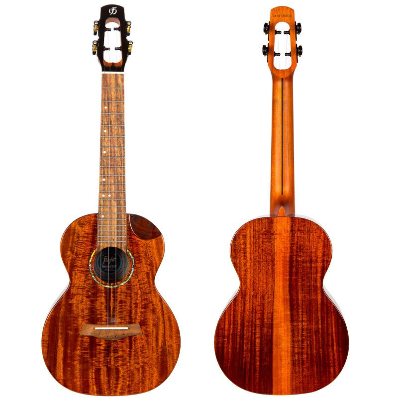 Flight Mustang All Solid Tenor Ukulele With Bag