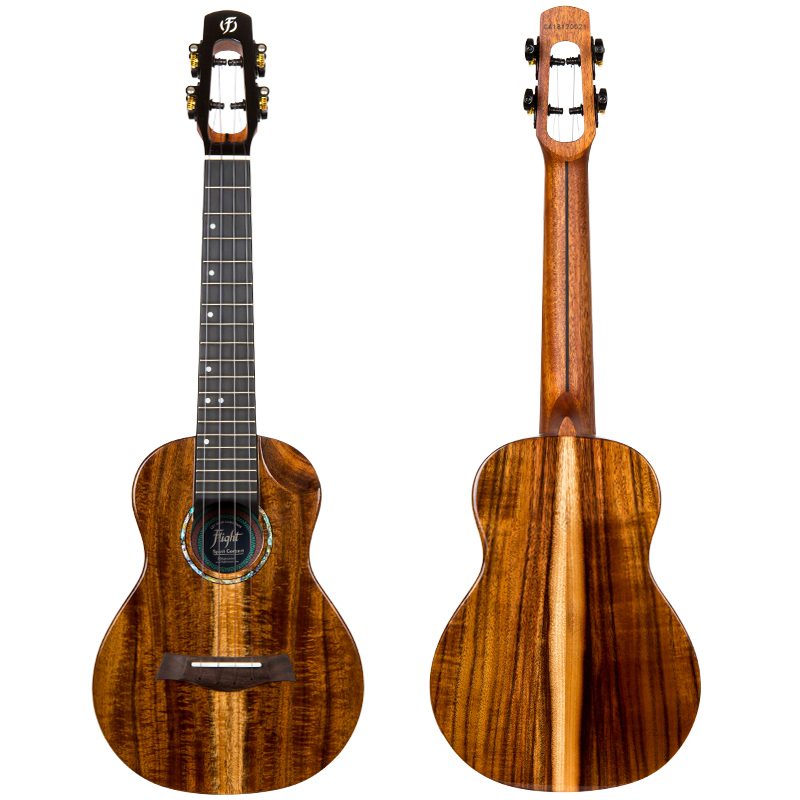 Flight Spirit All Solid Concert Ukulele With Bag