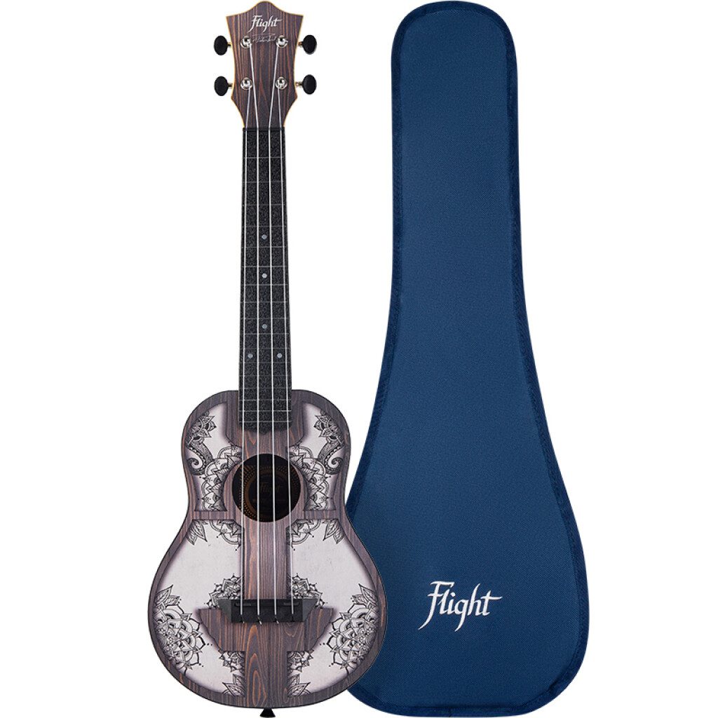 Flight TUC40 Travel Concert Ukulele Mandala