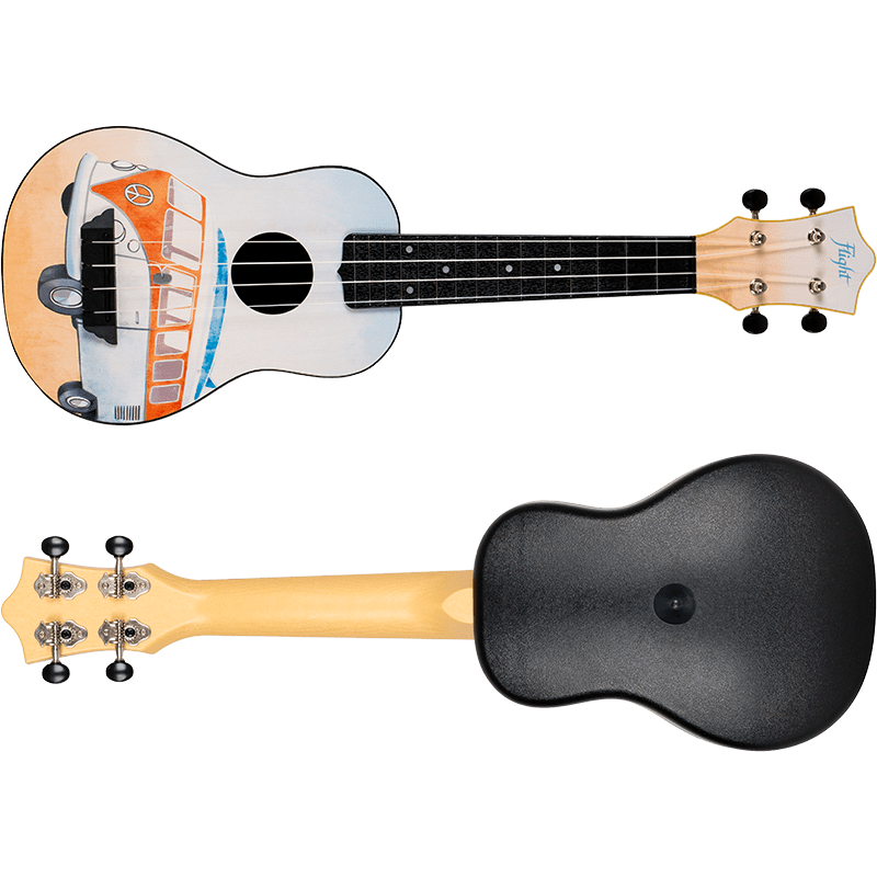 Flight TUS25 ABS Travel Ukulele Bus/Campervan