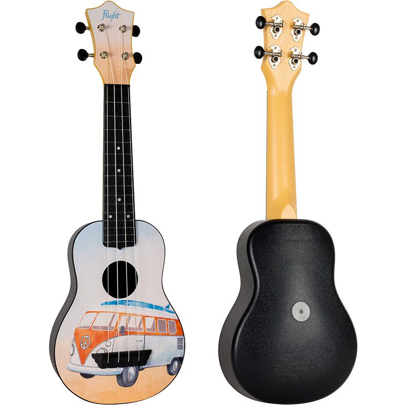 Flight TUS25 ABS Travel Ukulele Bus/Campervan