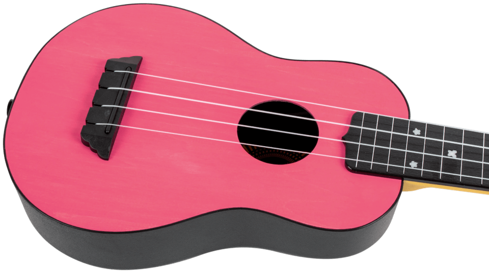 Flight TUS35 ABS Travel Ukulele Pink