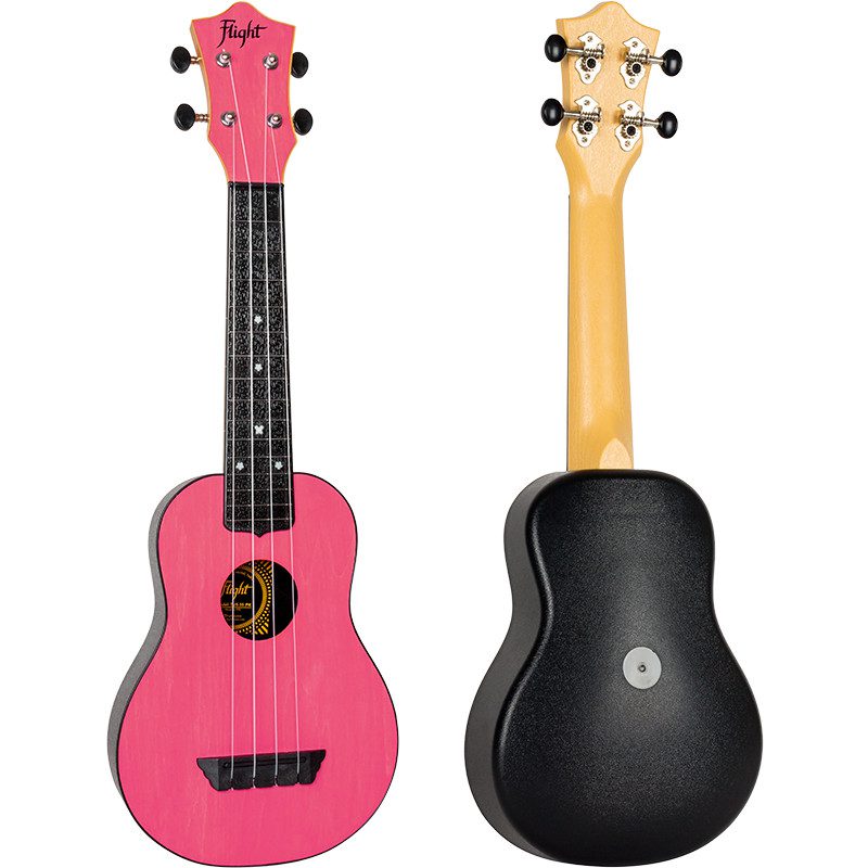 Flight TUS35 ABS Travel Ukulele Pink