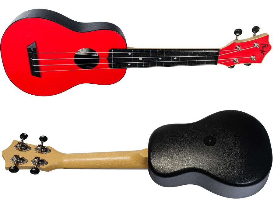 Flight TUS35 ABS Travel Ukulele Red