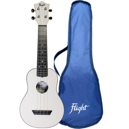 Flight TUS35 ABS Travel Ukulele White Free