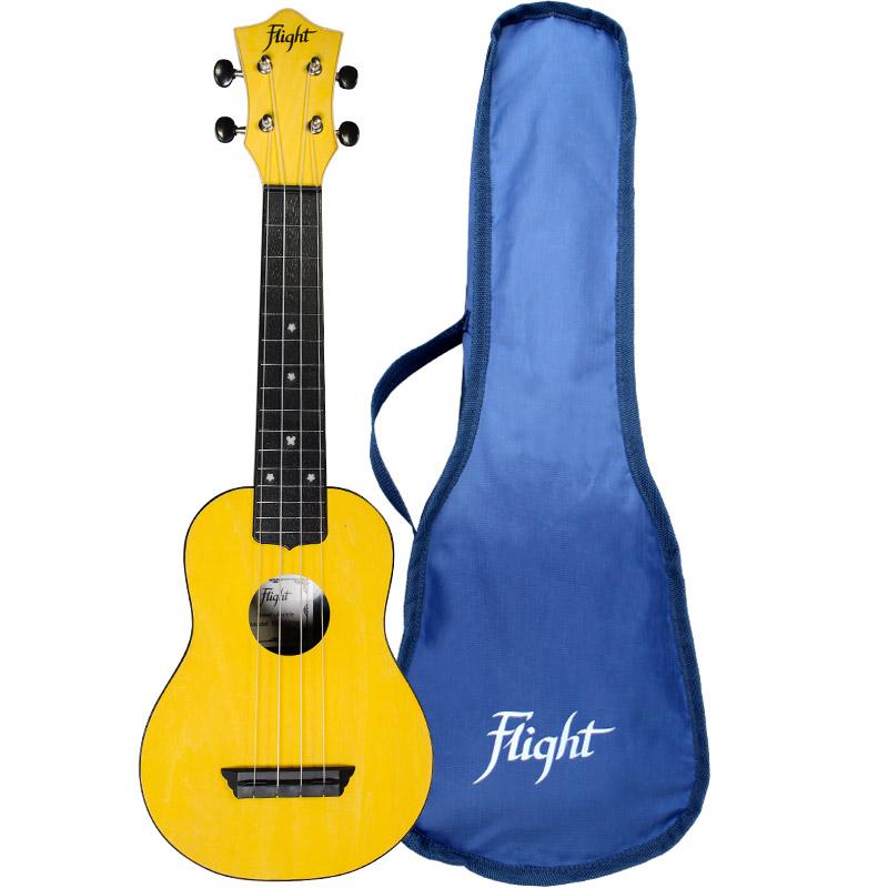 Flight TUS35 ABS Travel Ukulele Yellow