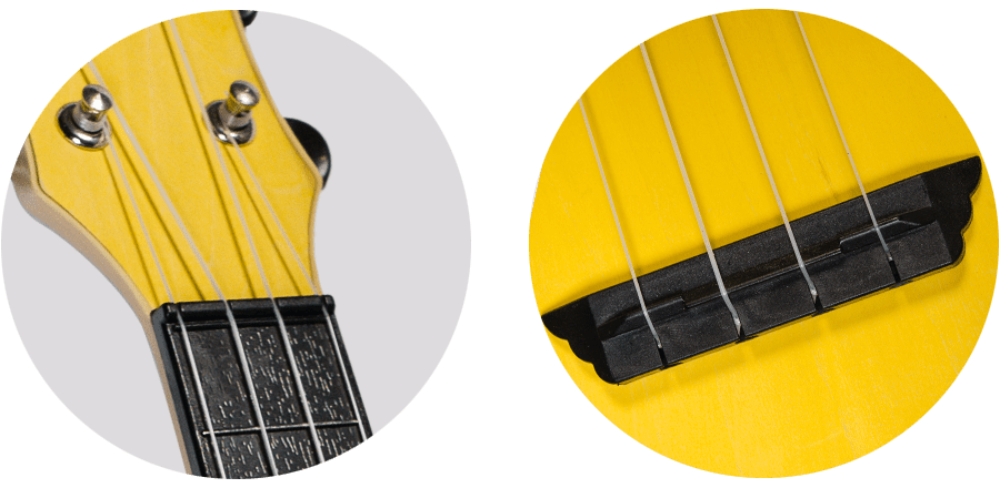 Flight TUS35 ABS Travel Ukulele Yellow