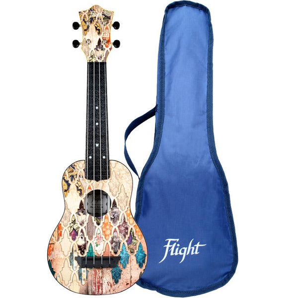 Flight TUS40 ABS Travel Soprano Ukulele - Granada