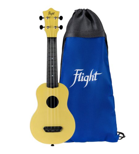 Flight Ultra Travel Soprano Ukulele - Sand