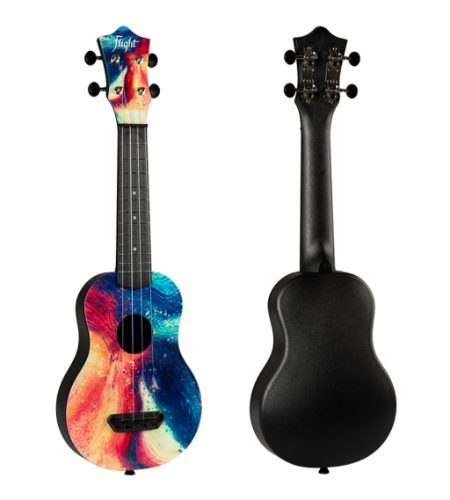 Flight ULTRA TRAVEL SOPRANO UKULELE - SWIRL