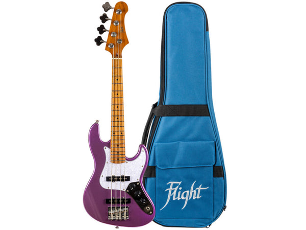 Flight Mini J Bass - Purple (Limited Edition) Ukulele