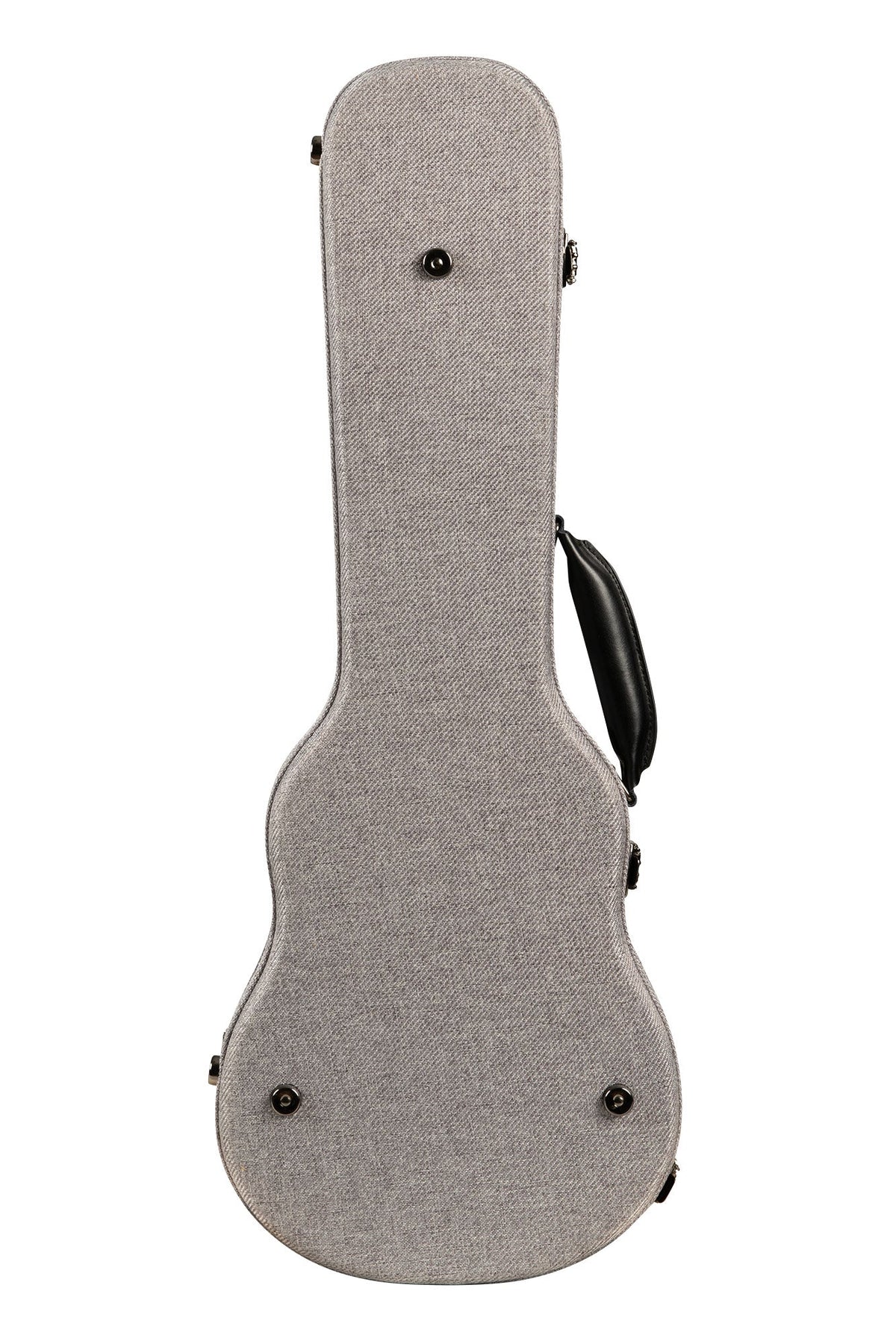 Kala GTB-AT Grey Tweed Archtop Baritone Ukulele Hard Case