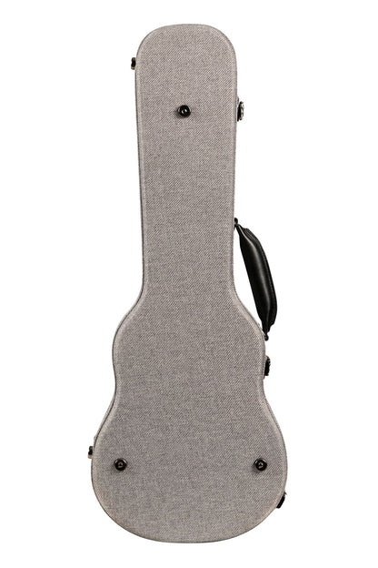 Kala GTB-AT Grey Tweed Archtop Baritone Ukulele Hard Case