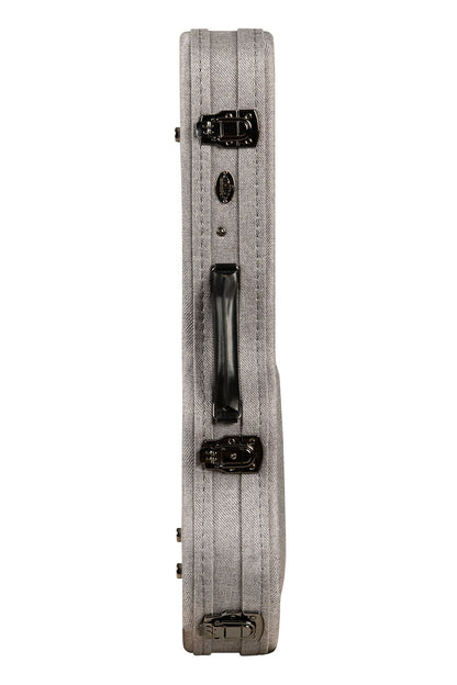 Kala GTB-AT Grey Tweed Archtop Baritone Ukulele Hard Case